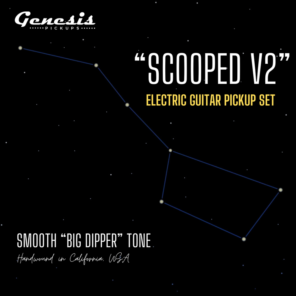 Genesis Reproductions Genesis Scooped V2 Stratocaster® Pickups – Faithful “Big Dipper ...