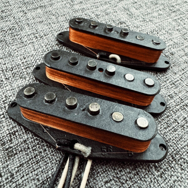 Genesis Pickups "1956 Big Iron" Restoration Grade Pre-CBS Stratocaster® Pickup Set - Image 2