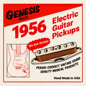 Genesis Pickups "1956 Big Iron" Restoration Grade Pre-CBS Stratocaster® Pickup Set