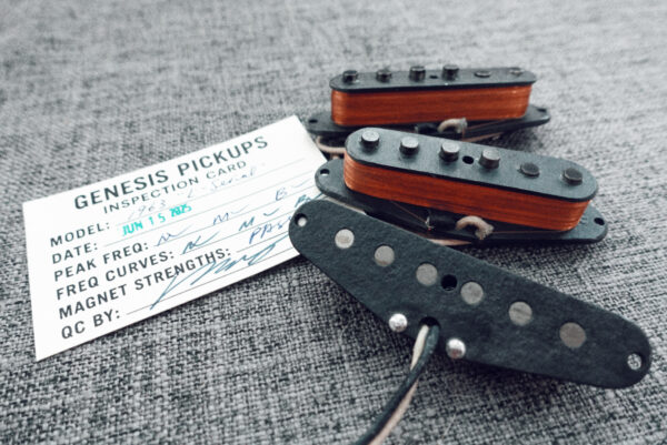 Genesis Pickups "1963 L-Serial" Restoration Grade Pre-CBS Stratocaster® Pickup Set - Image 2