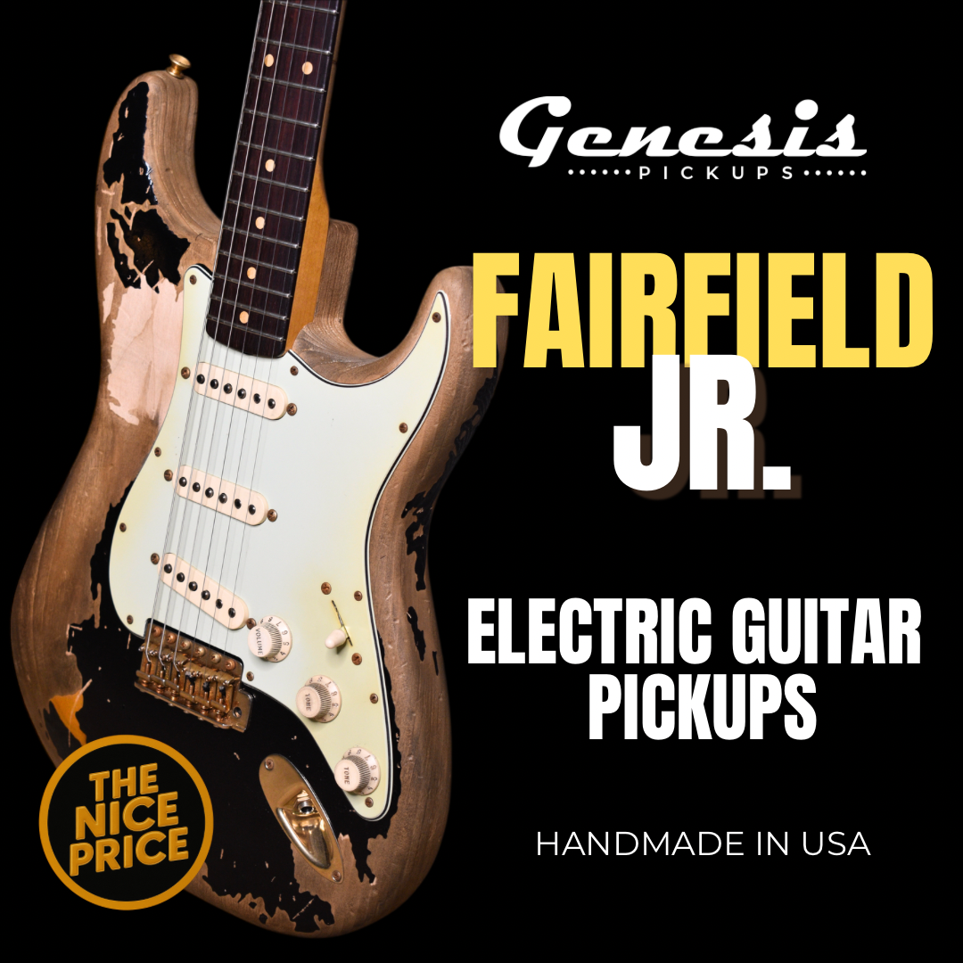 Genesis Fairfield JR. Stratocaster® Pickup Set - "The Nice Price" BLK-1 Tone