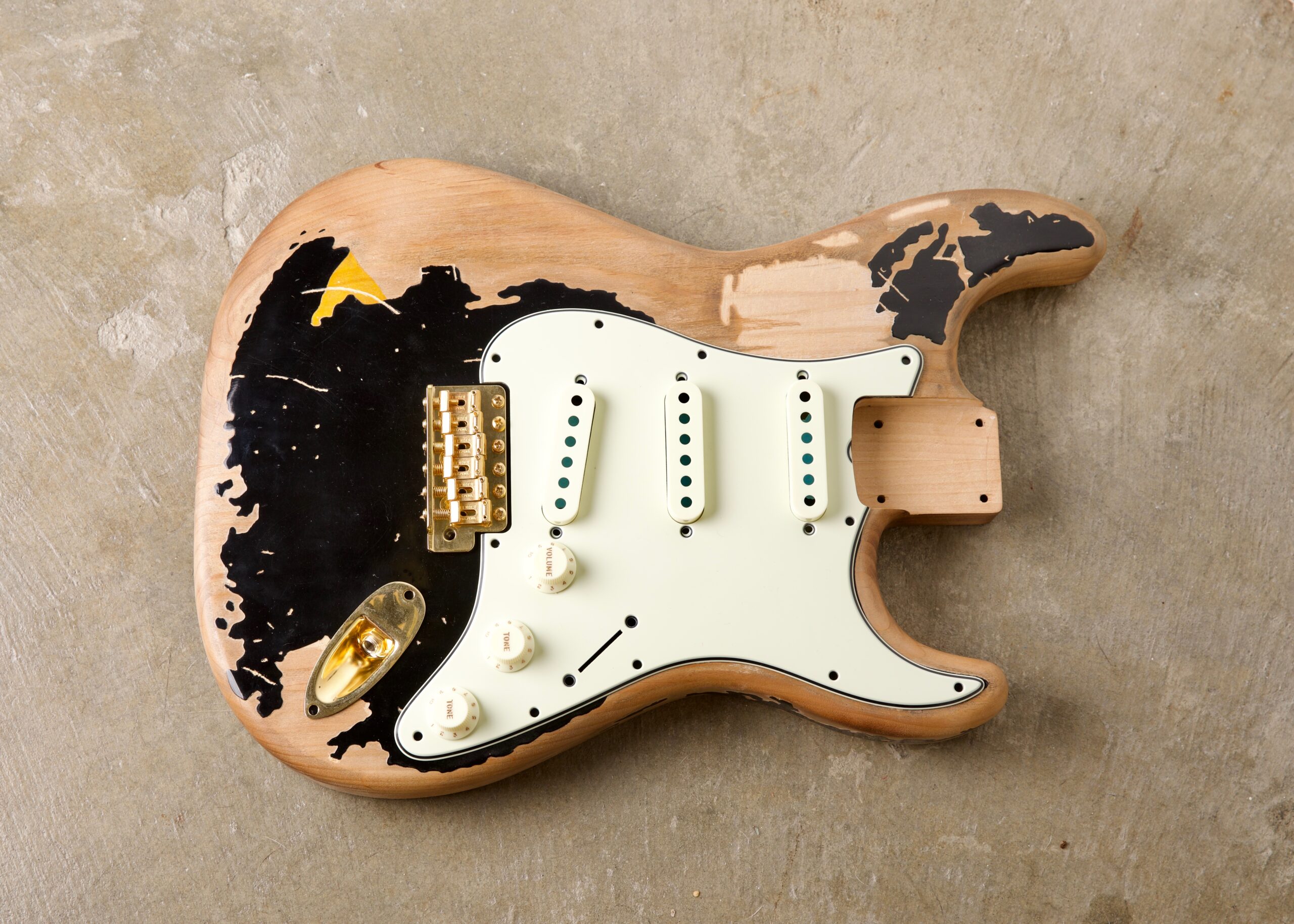 Genesis "Black One" 1:1 S-style Body Repro